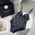Chanel swimsuits are a must-have for fashionistas. Super body shape! SML_940