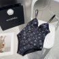 Chanel swimsuits are a must-have for fashionistas. Super body shape! SML_940