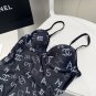 Chanel swimsuits are a must-have for fashionistas. Super body shape! SML_940