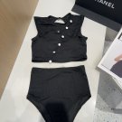 Chanel swimsuits, the actual product is really beautiful! Can't capture its beauty, who_1010