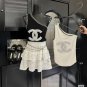 Chanel tank top, super explosive when worn alone with a jacketOne size fits_14