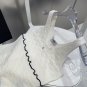 Chanel tank top, super explosive when worn alone with a jacketOne size fits_279