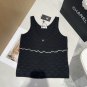 Chanel tank top, super explosive when worn alone with a jacketOne size fits_280