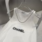 Chanel tank top, super explosive when worn alone with a jacketOne size fits_290