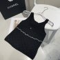 Chanel tank top, super explosive when worn alone with a jacketOne size fits_782