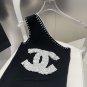 Chanel tank top, super explosive when worn alone with a jacketOne size fits_889