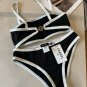 Chanel vintage knitted bikini, split swimsuit, S M L XL_978