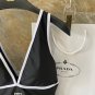 Chanel's new backless one-piece swimsuit in black, simple and atmospheric, suitable for various s