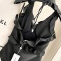 Chanel's new one-piece swimsuit is a fashionable and trendy swimwear suitable for various scenes_875