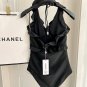 Chanel's new one-piece swimsuit is a fashionable and trendy swimwear suitable for various scenes_875