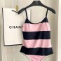 Chanel's new one-piece swimsuit showcases youthful vitality and is a swimsuit suitable for variou