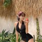 Chanel's new pleated one-piece swimsuit is a goddess level swimsuit suitable for various scenes_387