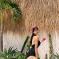 Chanel's new pleated one-piece swimsuit is a goddess level swimsuit suitable for various scenes_387