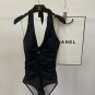 Chanel's new pleated one-piece swimsuit is a goddess level swimsuit suitable for various scenes_387