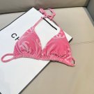 Chanel's new velvet three piece set is suitable for swimsuits in various scenarios ♀ Beach swi_384