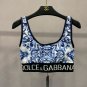 DG new high stretch fitness yoga suit sports set~waist shaping vest (with chest cushion)+slim fit