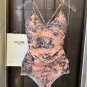 Dior 2024 official new one-piece swimsuit bikini, S M L XL