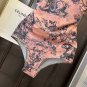 Dior 2024 official new one-piece swimsuit bikini, S M L XL