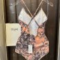 Dior 2024 official new one-piece swimsuit bikini, S M L XL_599