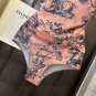 Dior 2024 official new one-piece swimsuit bikini, S M L XL_599