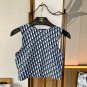 Dior Fendi's new high stretch fitness yoga suit sports set~waist shaping tank top (with chest cus