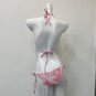 Dior ink painting drawstring three piece set Wearing gauze is fashionable and sexy, and the uppe