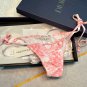 Dior ink painting drawstring three piece set Wearing gauze is fashionable and sexy, and the uppe
