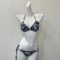 Dior ink painting drawstring three piece set Wearing gauze is fashionable and sexy, and the uppe_776