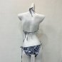 Dior ink painting drawstring three piece set Wearing gauze is fashionable and sexy, and the uppe_776