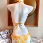 Dior new bikini swimsuit~animal print camisole vest bra underwear+triangle pants two-piece set, S