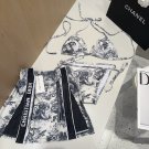 Dior swimsuit three piece set, the actual product is really beautiful! Can't capture it_853