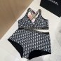 Dior swimsuit, slim and beautiful on top! Wearing very stylish SML_1075