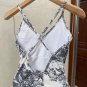 Dior's new classic animal jungle Ruyi print cross backless one-piece swimsuit (with ch