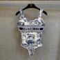 Dior's new one-piece swimsuit is highly recommended! The super stylish pattern is selected from t
