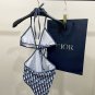 Dior's new sexy one-piece swimsuit by Zhou Yangqing is suitable for various occasions as a swimsu