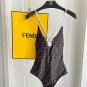 Fendi double-sided one-piece swimsuit is suitable for swimsuits in various scenarios ♀ Beach s