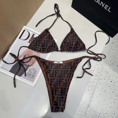 Fendi swimsuits are a must-have for fashionistas. Super body shape! SML_185