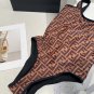 Fendi swimsuits are a must-have for fashionistas. Super body shape! SML_511
