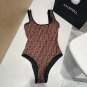 Fendi swimsuits are a must-have for fashionistas. Super body shape! SML_511