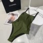 -fiveMiumiu swimsuit is a must-have for fashionistas. Super body shape! SML