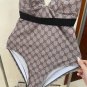 Gucci swimsuits make you look slim and beautiful! Wearing very stylish SML