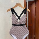 Gucci swimsuits make you look slim and beautiful! Wearing very stylish SML_1082