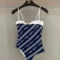 Gucci's new backless color blocked one-piece swimsuit is a simple and atmospheric swimsuit suitab