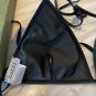 Gucci's new sexy bikini swimsuit~pure black camisole vest chain bra underwear (with breast pads)