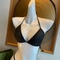Gucci's new sexy bikini swimsuit~pure black camisole vest chain bra underwear (with breast pads)_662