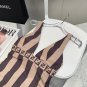 htyFendi swimsuit, slim and beautiful on the upper body! Wearing very stylish SML