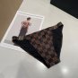 Luoyiwei's new bikini split swimsuit set in black SML_627
