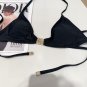 Luoyiwei's new bikini split swimsuit set in black SML_628