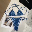 Lv swimsuit, a must-have for fashionistas. Super body shape! SML_1149