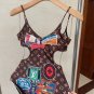 LV swimsuit, slim and beautiful upper body! Wearing very stylish SML